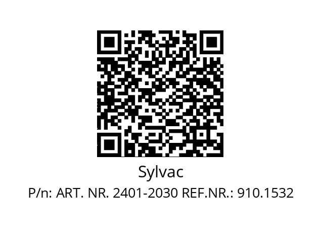   Sylvac ART. NR. 2401-2030 REF.NR.: 910.1532