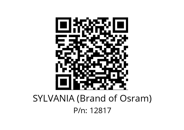   SYLVANIA (Brand of Osram) 12817