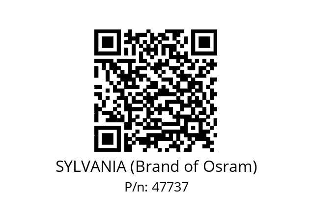   SYLVANIA (Brand of Osram) 47737