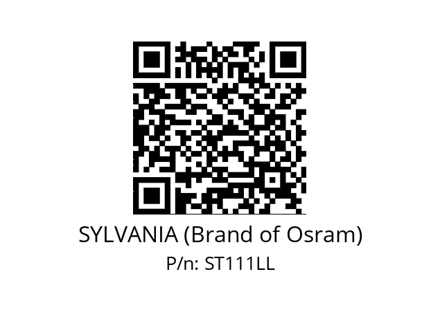   SYLVANIA (Brand of Osram) ST111LL