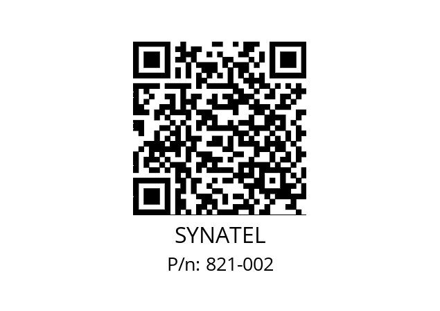   SYNATEL 821-002