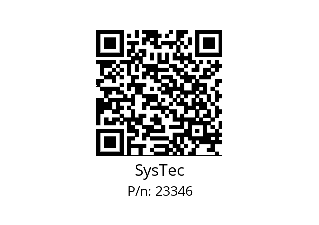   SysTec 23346