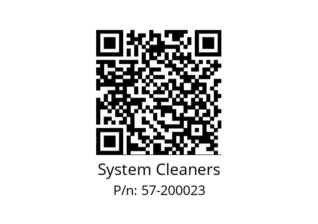   System Cleaners 57-200023