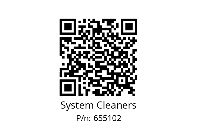   System Cleaners 655102