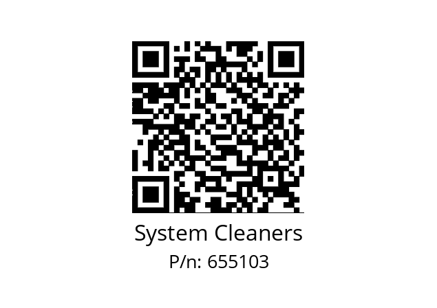   System Cleaners 655103