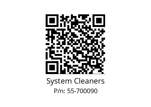   System Cleaners 55-700090