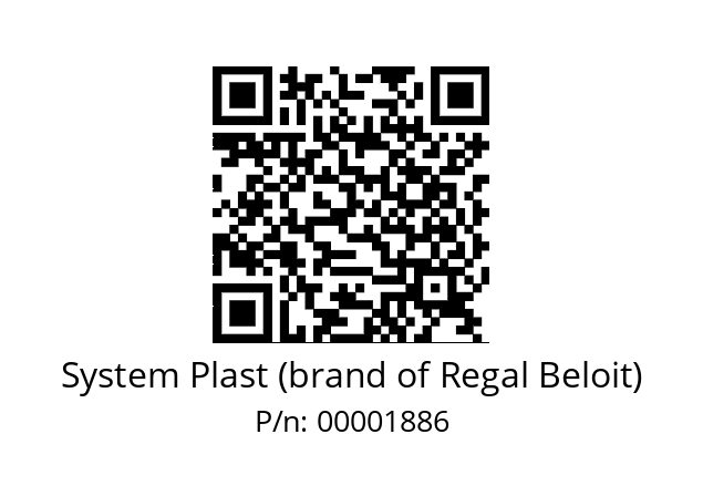   System Plast (brand of Regal Beloit) 00001886