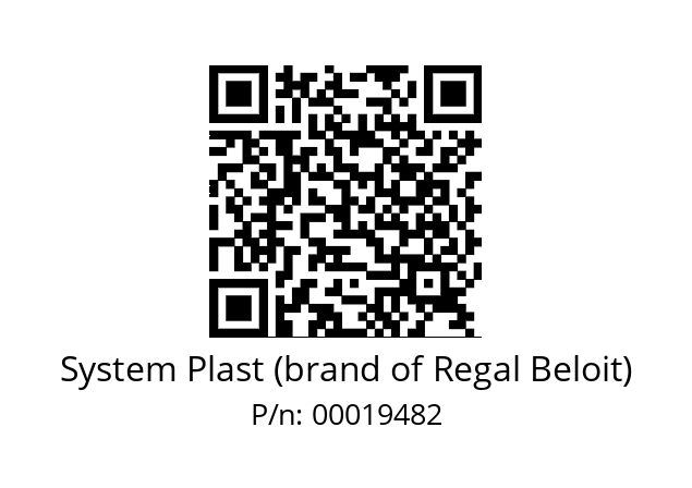   System Plast (brand of Regal Beloit) 00019482