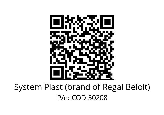   System Plast (brand of Regal Beloit) COD.50208