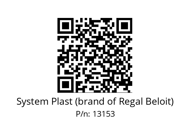   System Plast (brand of Regal Beloit) 13153