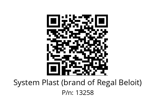   System Plast (brand of Regal Beloit) 13258