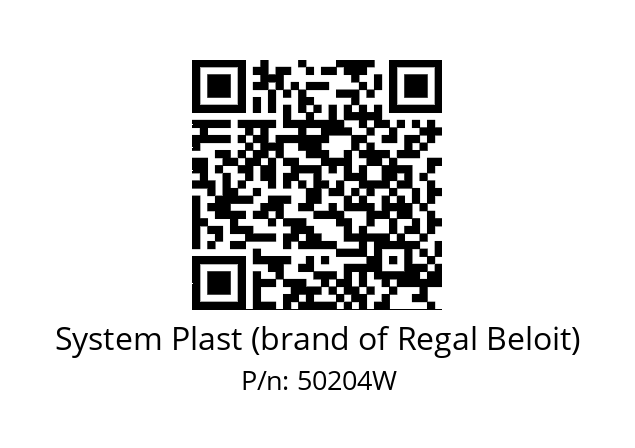   System Plast (brand of Regal Beloit) 50204W