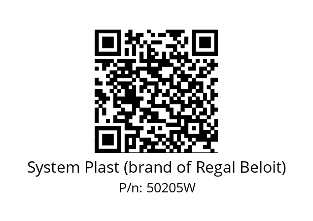   System Plast (brand of Regal Beloit) 50205W