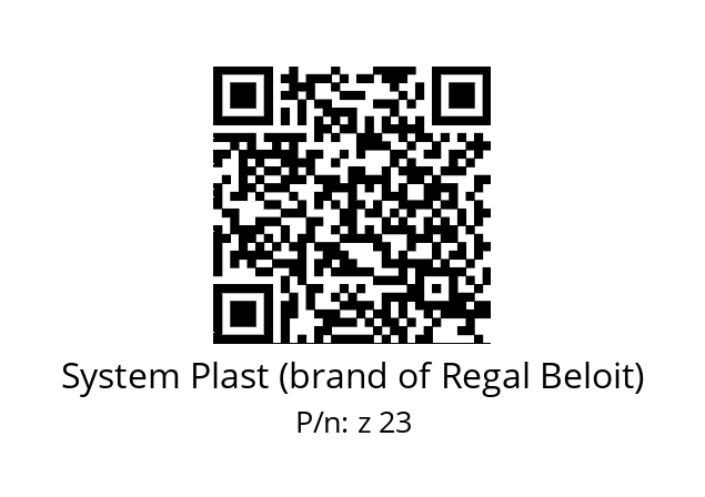   System Plast (brand of Regal Beloit) z 23