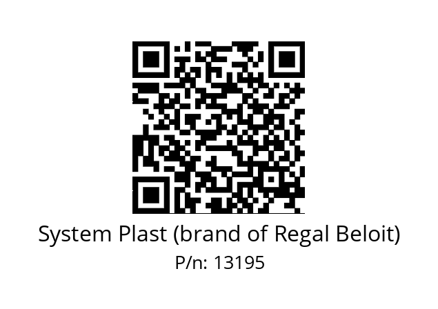   System Plast (brand of Regal Beloit) 13195