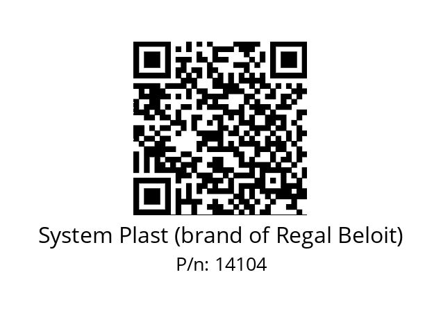   System Plast (brand of Regal Beloit) 14104