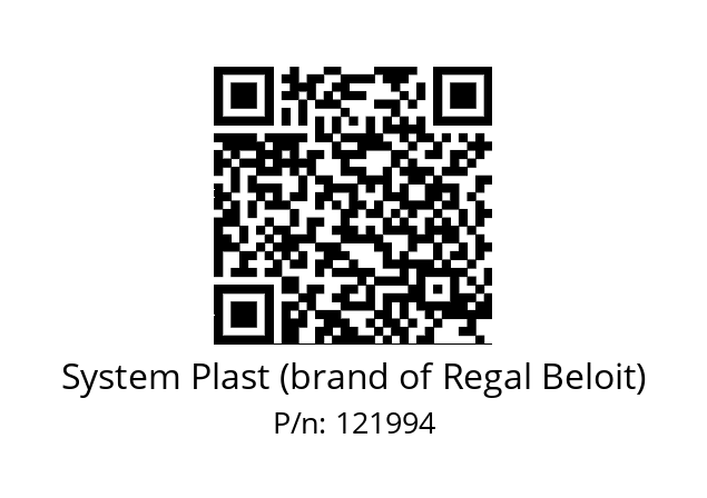   System Plast (brand of Regal Beloit) 121994