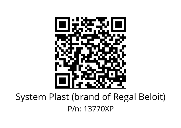   System Plast (brand of Regal Beloit) 13770XP