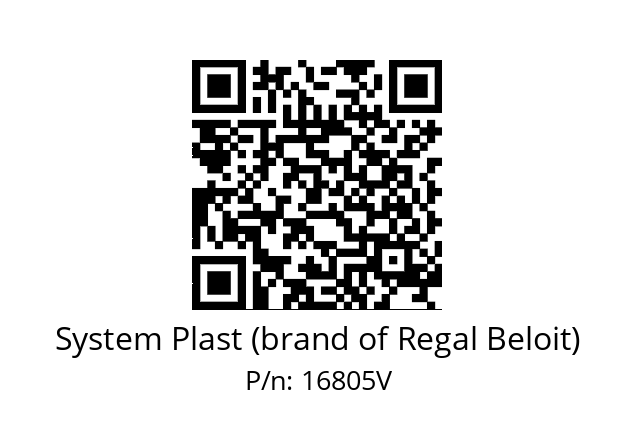   System Plast (brand of Regal Beloit) 16805V