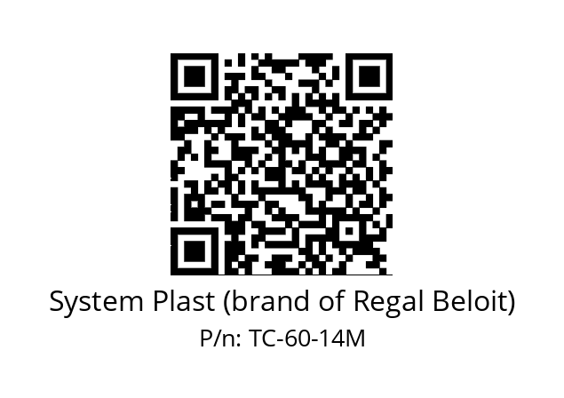   System Plast (brand of Regal Beloit) TC-60-14M