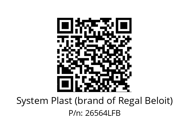   System Plast (brand of Regal Beloit) 26564LFB