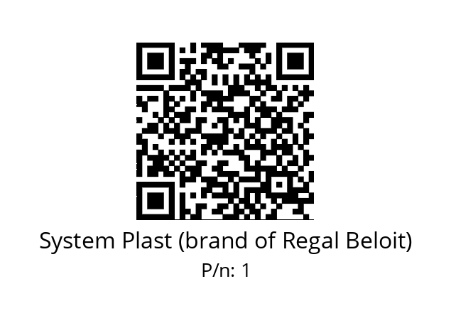   System Plast (brand of Regal Beloit) 1