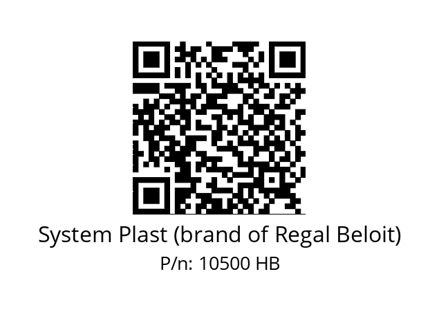   System Plast (brand of Regal Beloit) 10500 HB