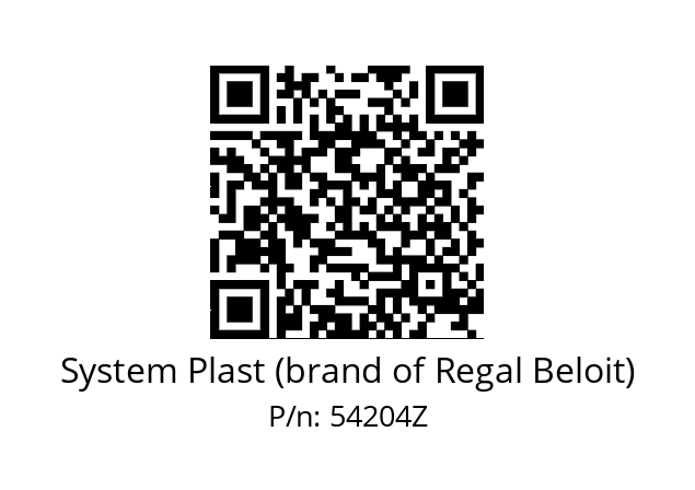   System Plast (brand of Regal Beloit) 54204Z