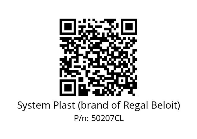   System Plast (brand of Regal Beloit) 50207CL