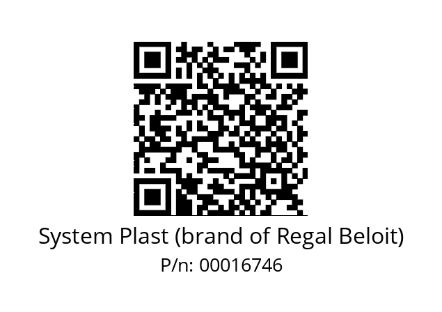   System Plast (brand of Regal Beloit) 00016746