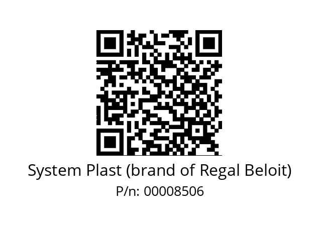   System Plast (brand of Regal Beloit) 00008506