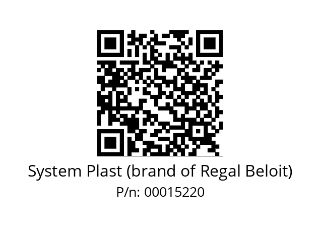   System Plast (brand of Regal Beloit) 00015220