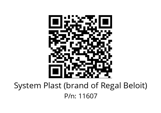   System Plast (brand of Regal Beloit) 11607