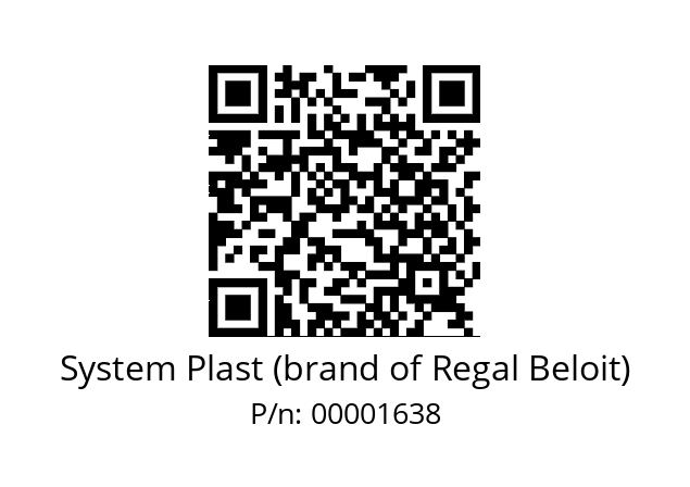   System Plast (brand of Regal Beloit) 00001638