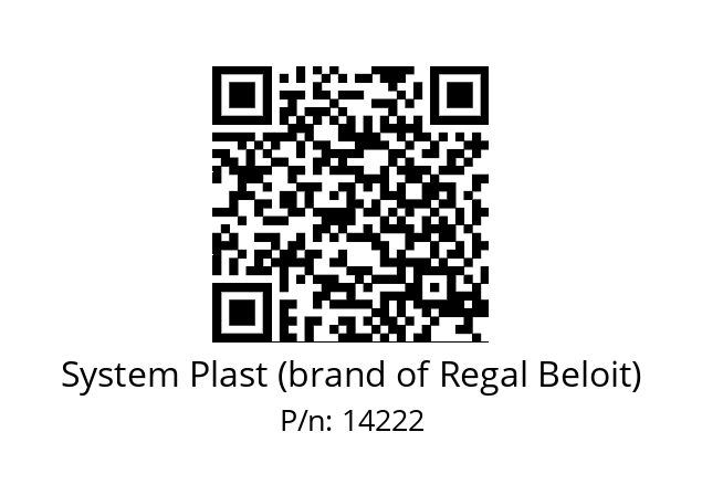   System Plast (brand of Regal Beloit) 14222