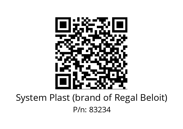   System Plast (brand of Regal Beloit) 83234