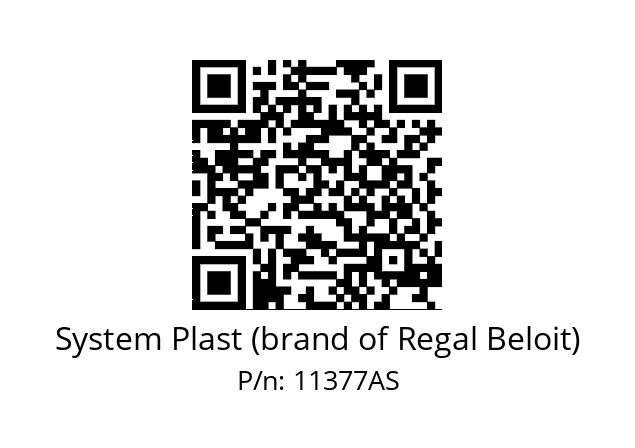   System Plast (brand of Regal Beloit) 11377AS