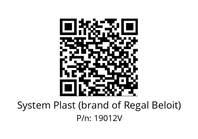   System Plast (brand of Regal Beloit) 19012V