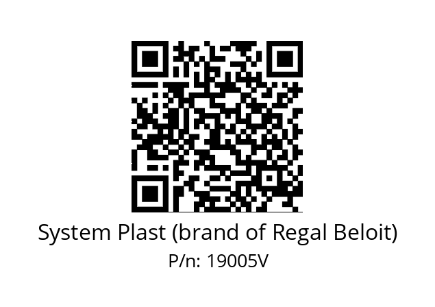   System Plast (brand of Regal Beloit) 19005V