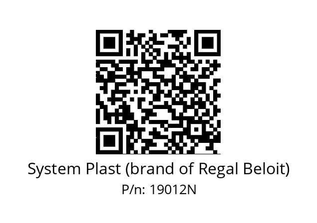   System Plast (brand of Regal Beloit) 19012N