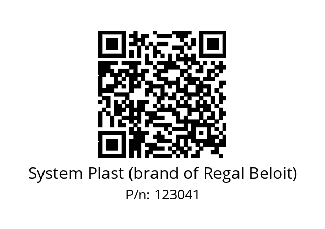   System Plast (brand of Regal Beloit) 123041