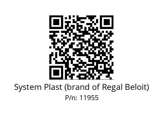   System Plast (brand of Regal Beloit) 11955