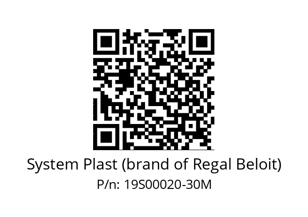   System Plast (brand of Regal Beloit) 19S00020-30M