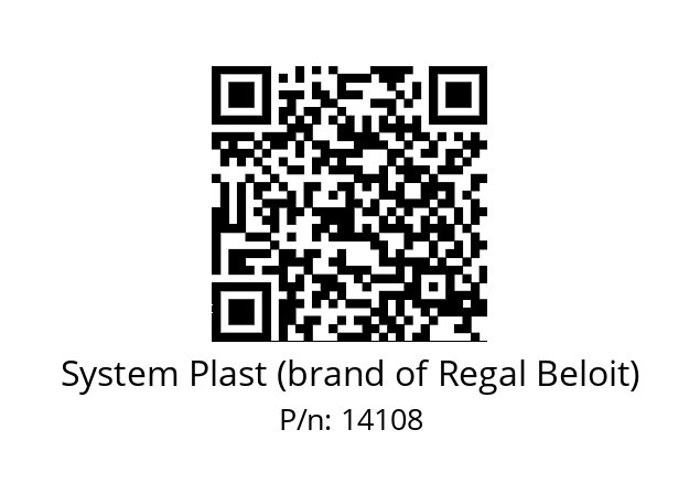   System Plast (brand of Regal Beloit) 14108