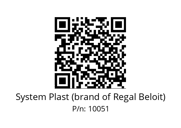   System Plast (brand of Regal Beloit) 10051