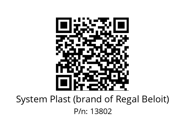   System Plast (brand of Regal Beloit) 13802