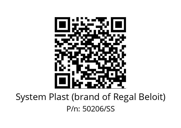   System Plast (brand of Regal Beloit) 50206/SS