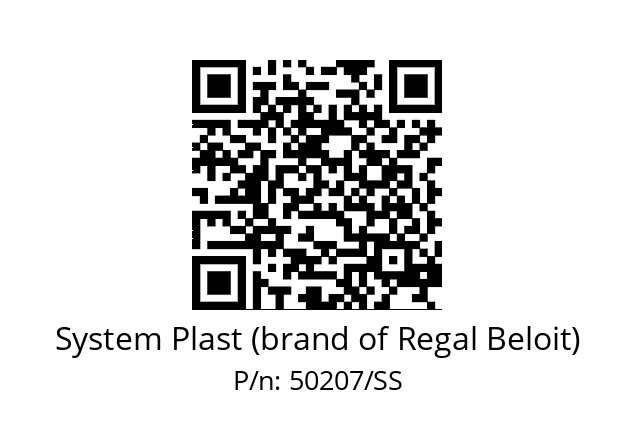   System Plast (brand of Regal Beloit) 50207/SS