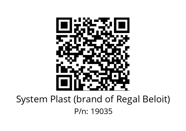   System Plast (brand of Regal Beloit) 19035