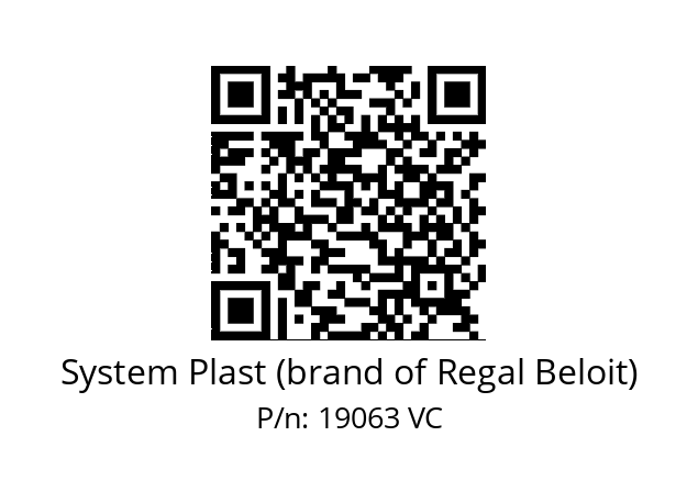   System Plast (brand of Regal Beloit) 19063 VC